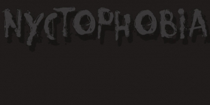 Nyctophobia Font Download
