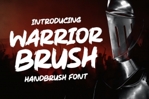 Warrior Brush Font Download