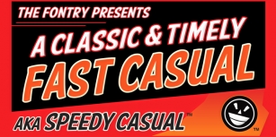 FTY SPEEDY CASUAL NCV Font Download
