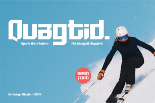 Quagtid - Sport & Logo Font Font Download